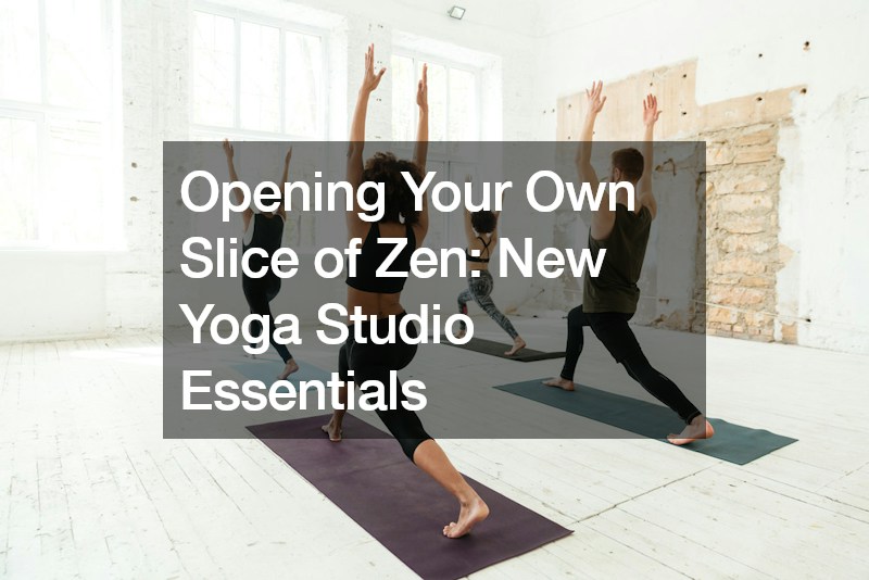 How to Open a New Yoga Studio